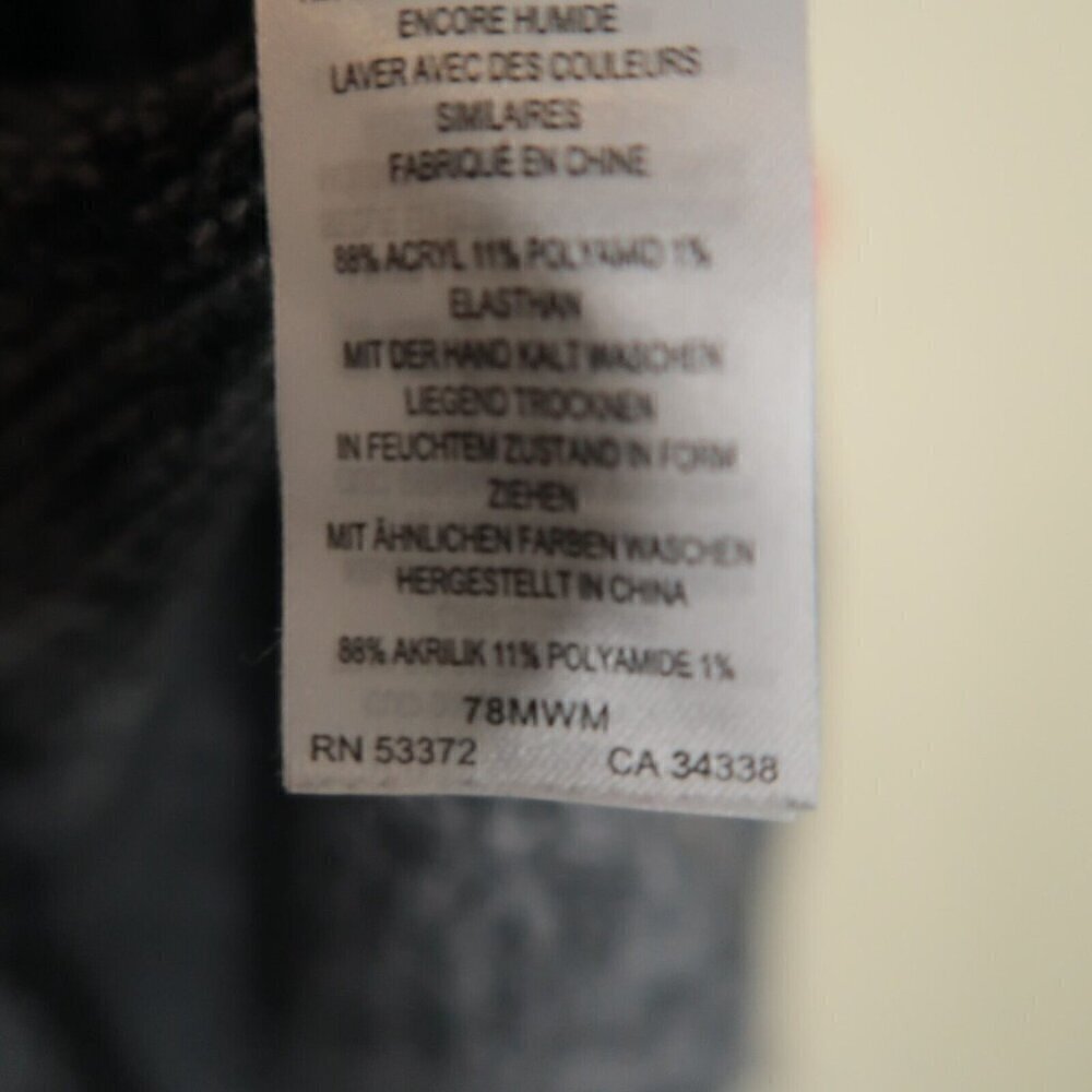 French Connection Turtleneck Sweater Heather Gray Pullover Women's Size Medium - Picture 16 of 16